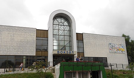 Вокзал Славутича. Фото: Вікіпедія