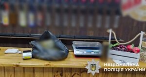 Пограбування магазину в Славутичі. Фото