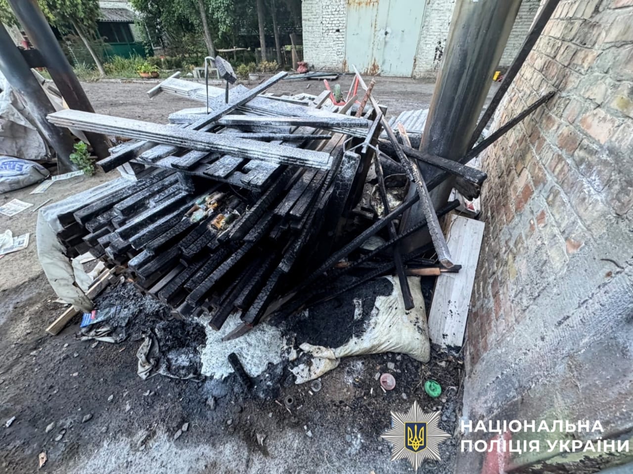 У Вишгороді сталася пожежа на підприємстві - палія затримала поліція