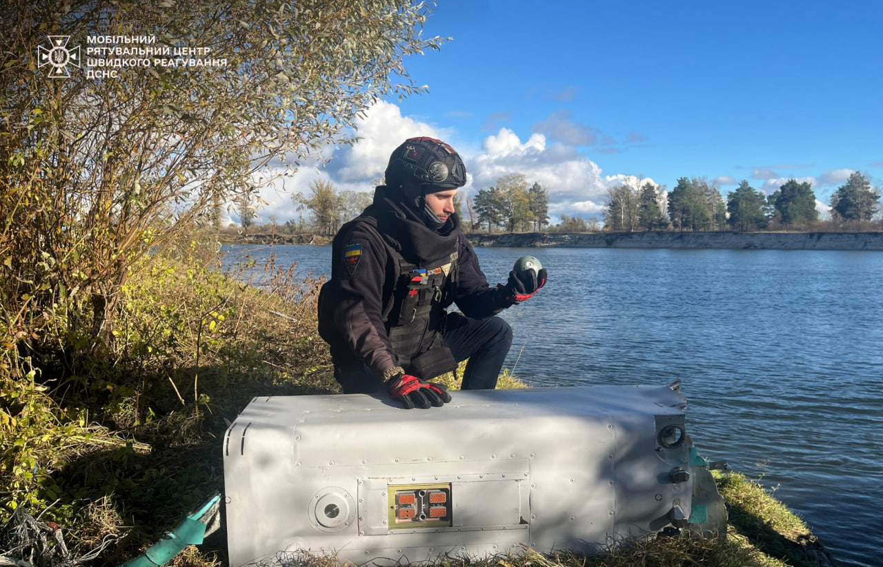 Знайдено бойовий заряд ракети Х-69 поблизу річки Десна - подробиці