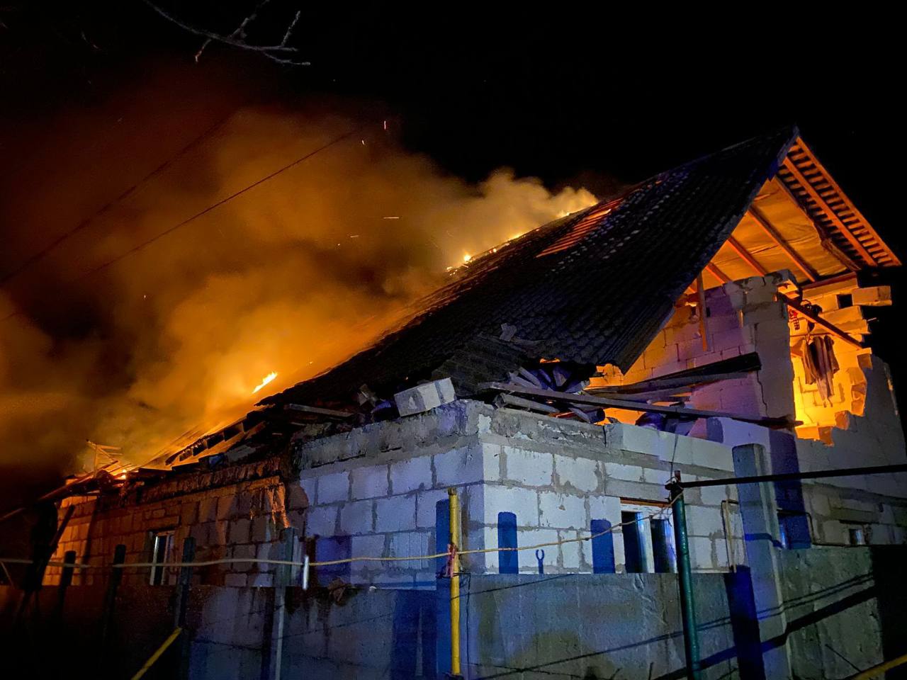Вночі Росія здійснила напад на Київську область: наслідки й постраждалі у Вишгородському районі