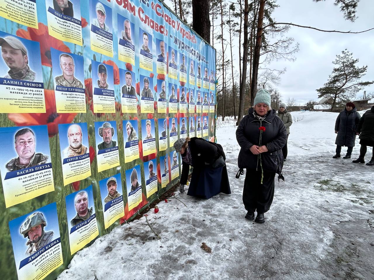 Пам’ятні заходи в Петрівській громаді. Фото: Telegram-канал ОТГ