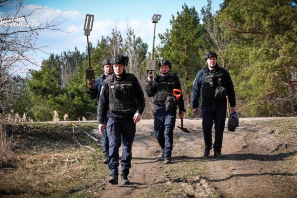Найбільше забруднені боєприпасами ОТГ Іванківська та Поліська