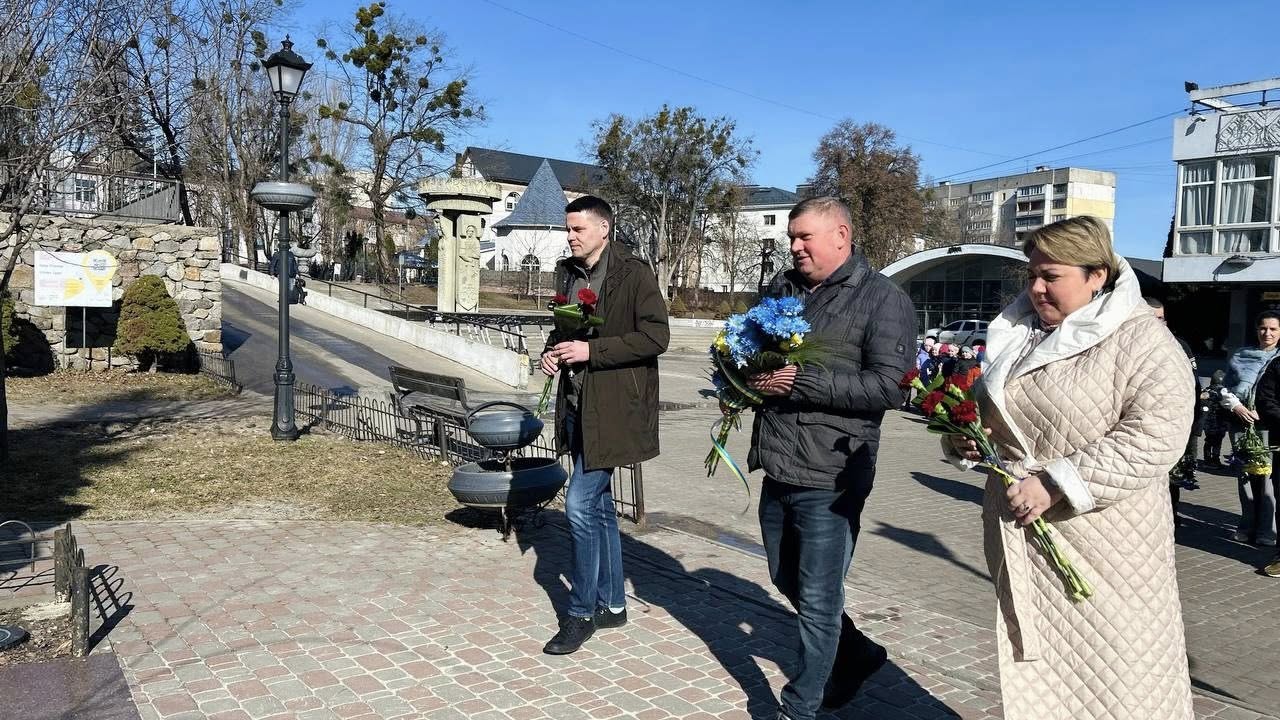 У Вишгороді вшанували пам'ять поета Тараса Шевченка