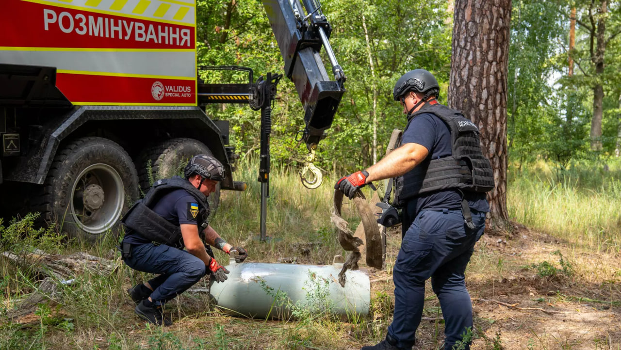 У Київській області найбільше замінованих лісів розташовано в Іванківській ОТГ