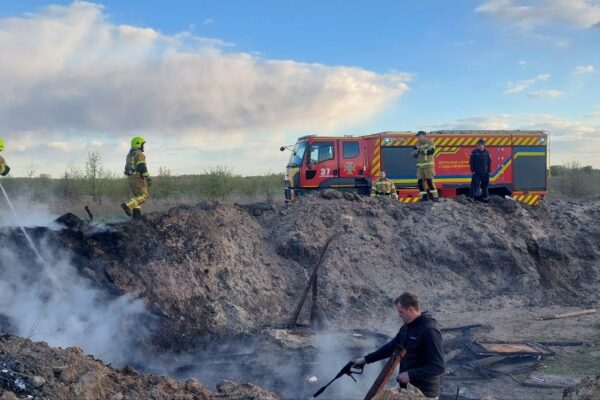 Пожежа поблизу Новосілок: всі відомості про інцидент