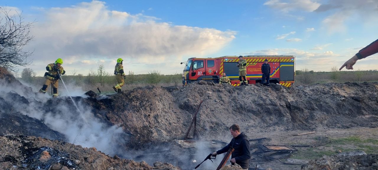 Пожежа поблизу Новосілок: всі відомості про інцидент