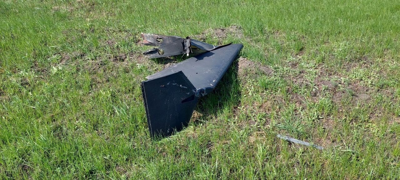 Аварія дрона поруч із Новосілками призвела до виникнення пожежі